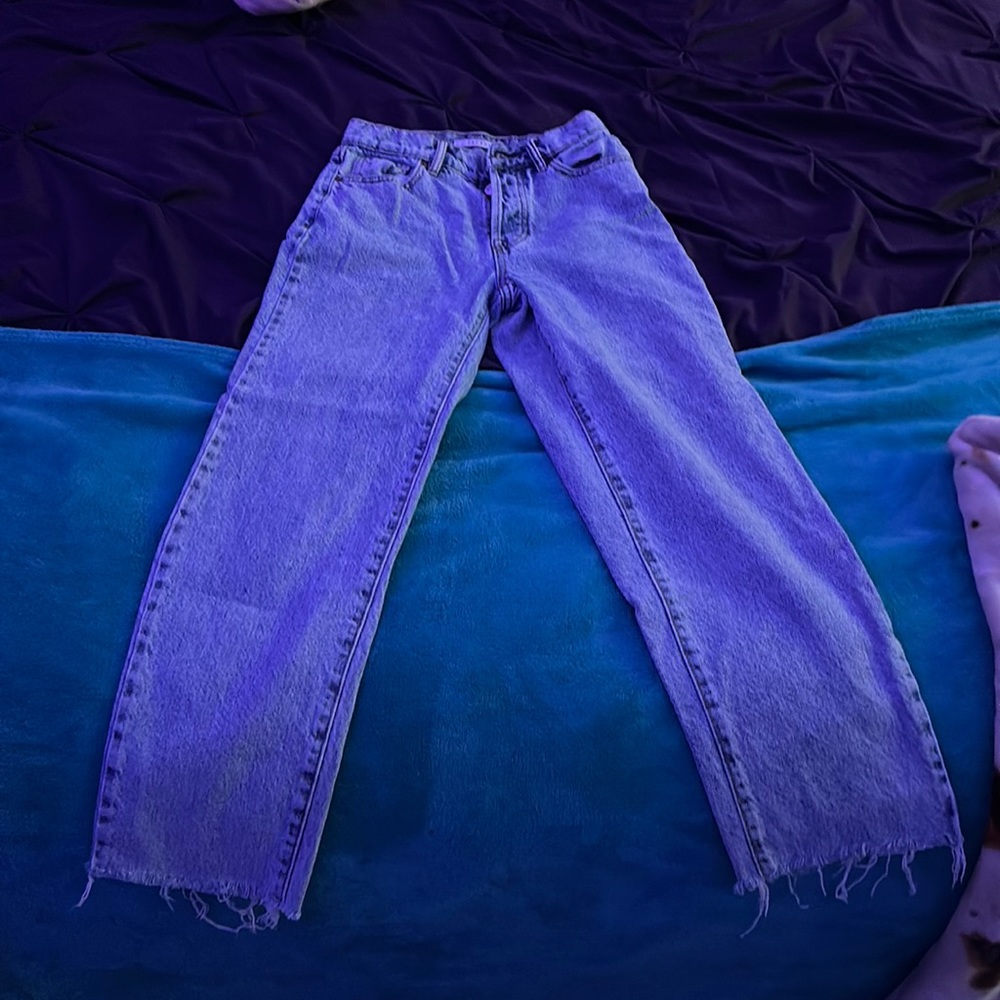 Pacsun, high rise straight jeans, Size 23